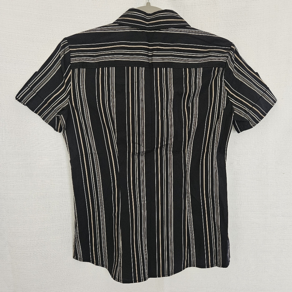 Womens‎ Button Down Striped shirt - Picture 2 of 8